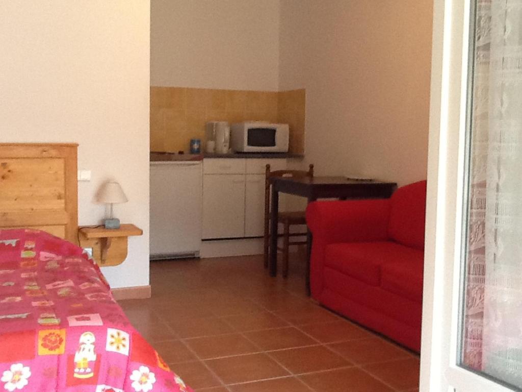 Appartements " Le Clos De La Cerisaie" Castillon-du-Gard Szoba fotó